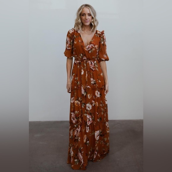 Baltic Born Dresses & Skirts - NWT Baltic Born Macbeth Floral Maxi Dress Sz XS